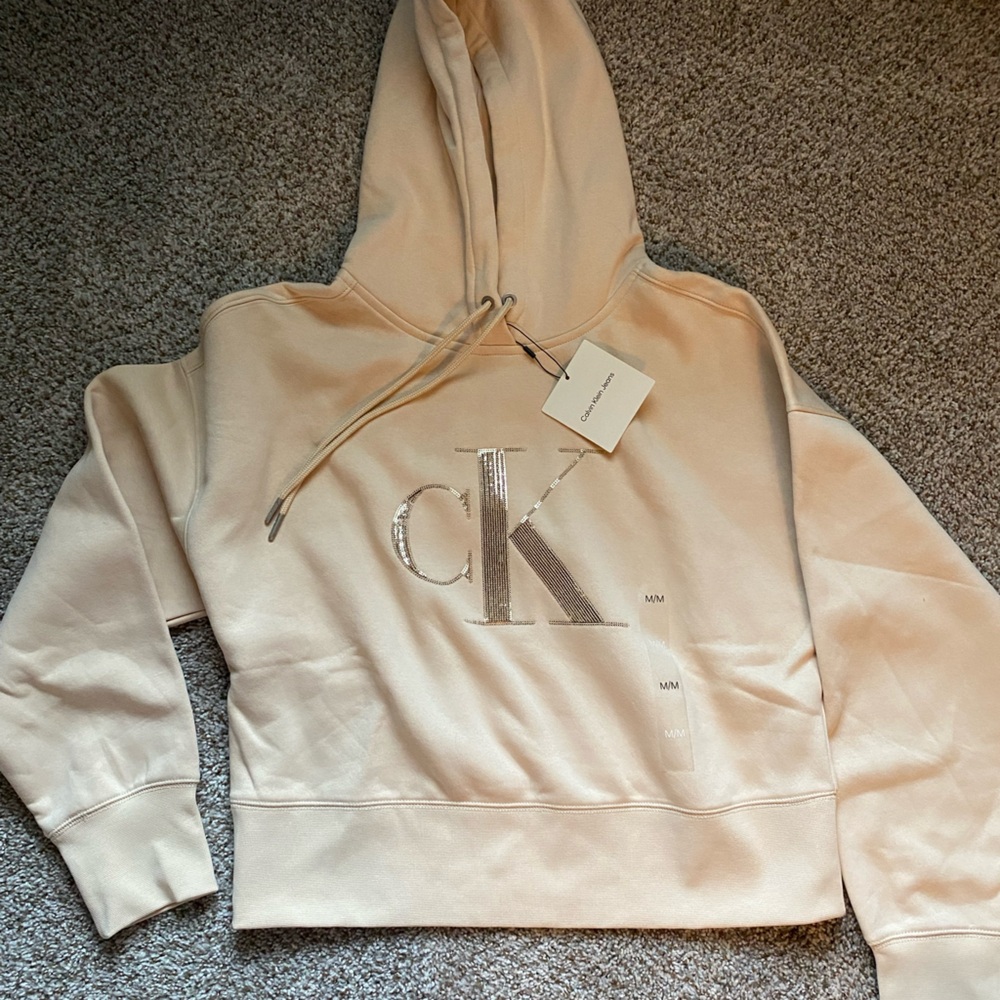 Calvin Klein Beige Knitwear